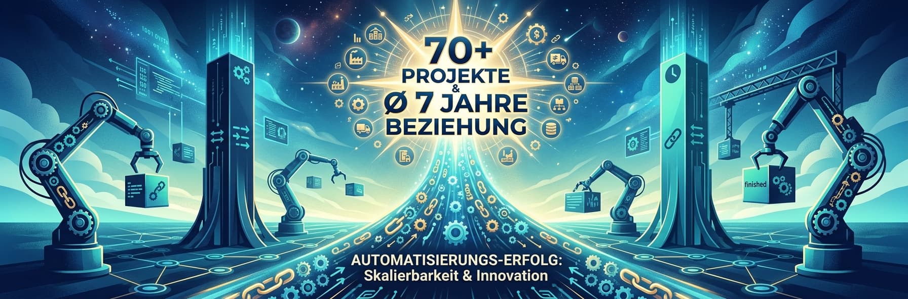 70+ Automatisierungsprojekte: unsere Erfahrung nach Ø 7 Jahren Kundenbeziehung